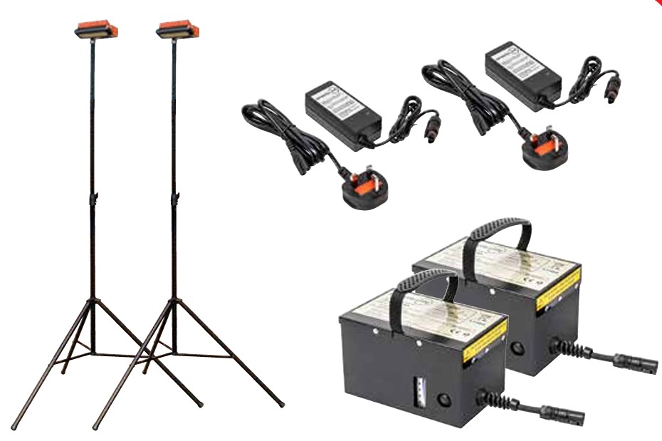 KFIRE LITE set KFIRE LITE set dveh reflekotrjev